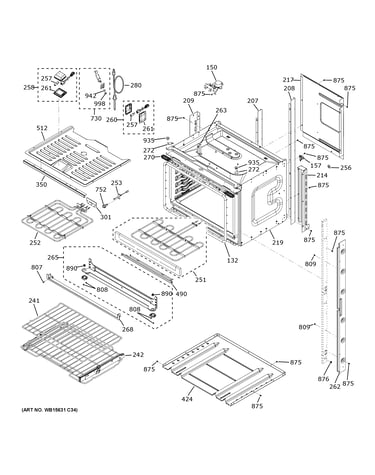 Upper oven