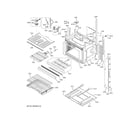 GE CTD90FP4N2W2 lower oven diagram