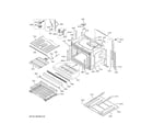 GE ZTD90DSSN2SS lower oven diagram