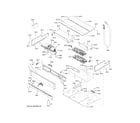 GE PTD9000BN3TS control panel diagram