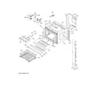 GE ZKD90DPSN2SS upper oven diagram