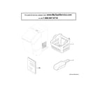 GE P4INAASST1SS opal ice maker diagram