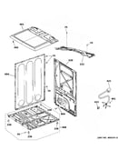Cabinet & top panel