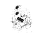 GE ZIC30GNDAII machine compartment diagram