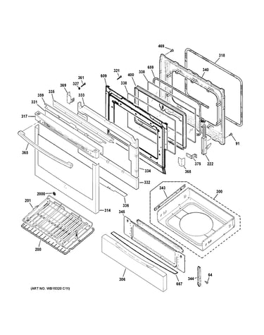 Door & drawer parts