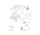 GE PGB945SEF1SS gas & burner parts diagram