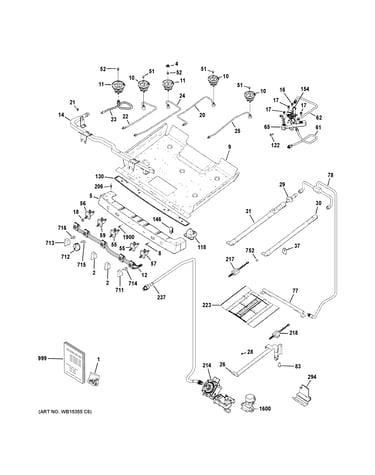 Gas & burner parts