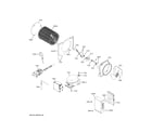 GE ZIC360NVBLH machine compartment diagram