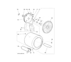 GE GTD75GCPL0DG drum diagram