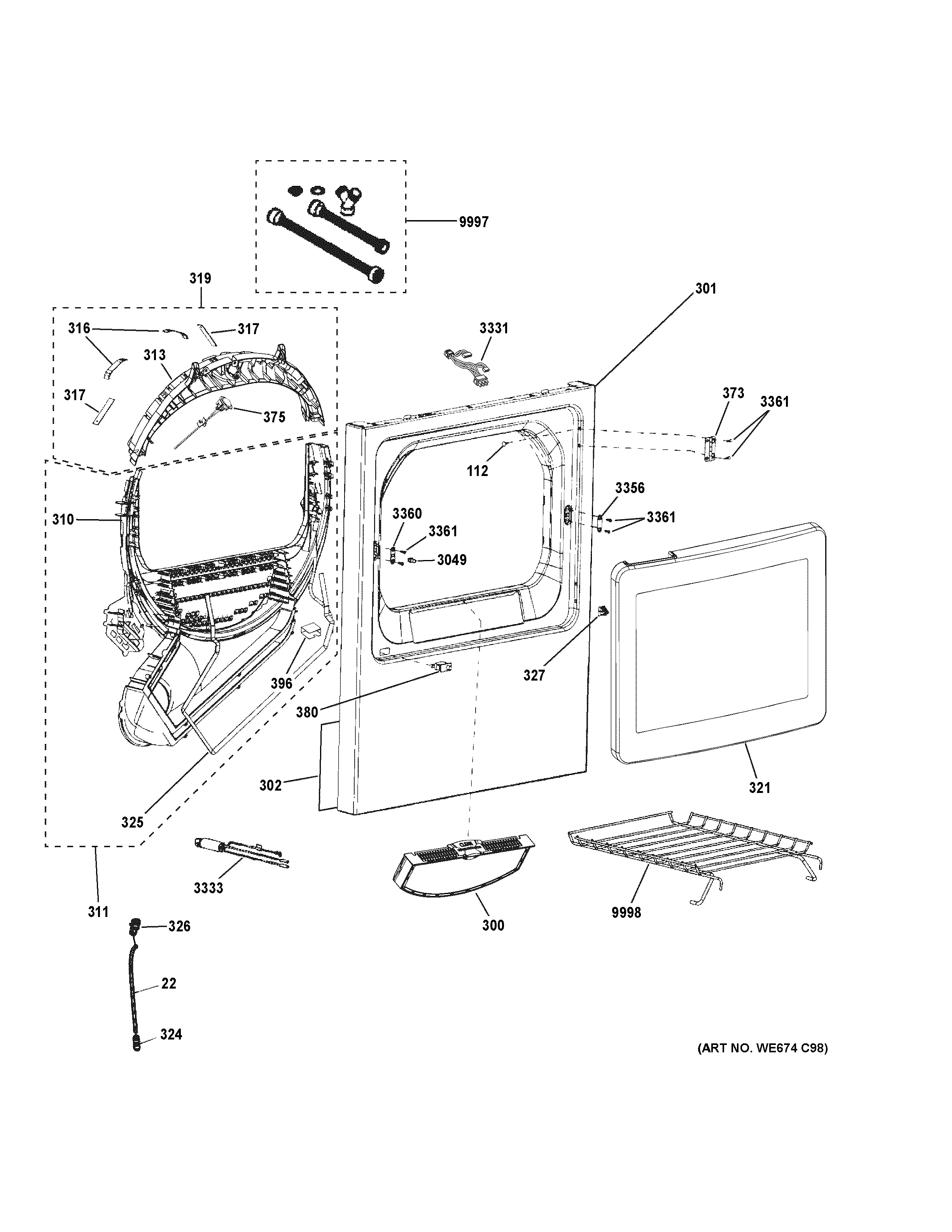 FRONT PANEL & DOOR