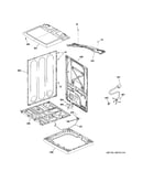 Cabinet & top panel
