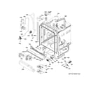 GE GDP695SBM5TS body parts (1) diagram