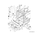 GE GDP695SBM4TS body parts (1) diagram