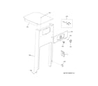 GE UCG1520N0SS cabinet & control parts diagram