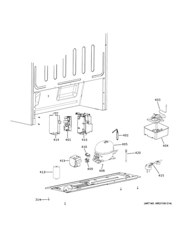 Machine compartment