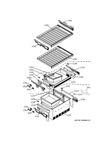 Shelves & drawers
