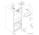 GE GFE24JGKTFWW case parts diagram