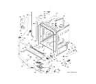 GE PDT715SYN8FS body parts (1) diagram