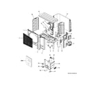 GE UUC148WCDBA1 room air conditioner diagram