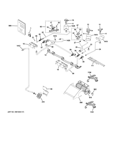 Gas & burner parts