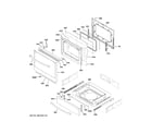 GE P2S930YP6FS door & drawer parts diagram