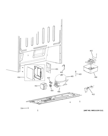 Machine compartment