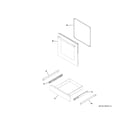 GE PLS624RT1SS door & drawer parts diagram