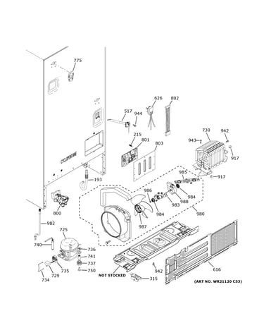 Machine compartment