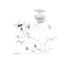 GE PRV02ATTBBB freezer diagram