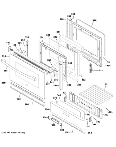 Door & drawer parts