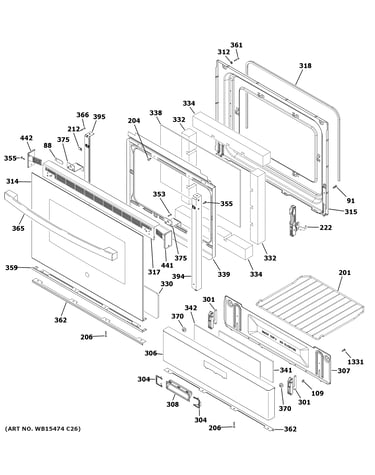 Door & drawer parts