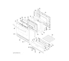 GE JGBS66DEK6WW door & drawer parts diagram