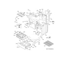 GE JB735DP4WW body parts diagram