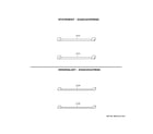 GE ZIDS240NDSS monogram customization diagram