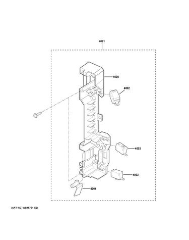 Latch board parts