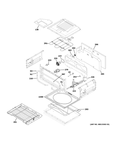 Upper oven