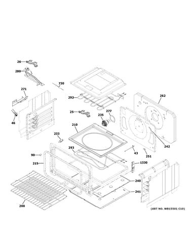 Lower oven