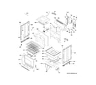 GE CHS900P4M6W2 body parts diagram