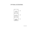 GE NAM24V1TA451 optional accessories diagram