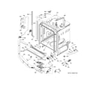 GE CDT845M5N8S5 body parts (1) diagram