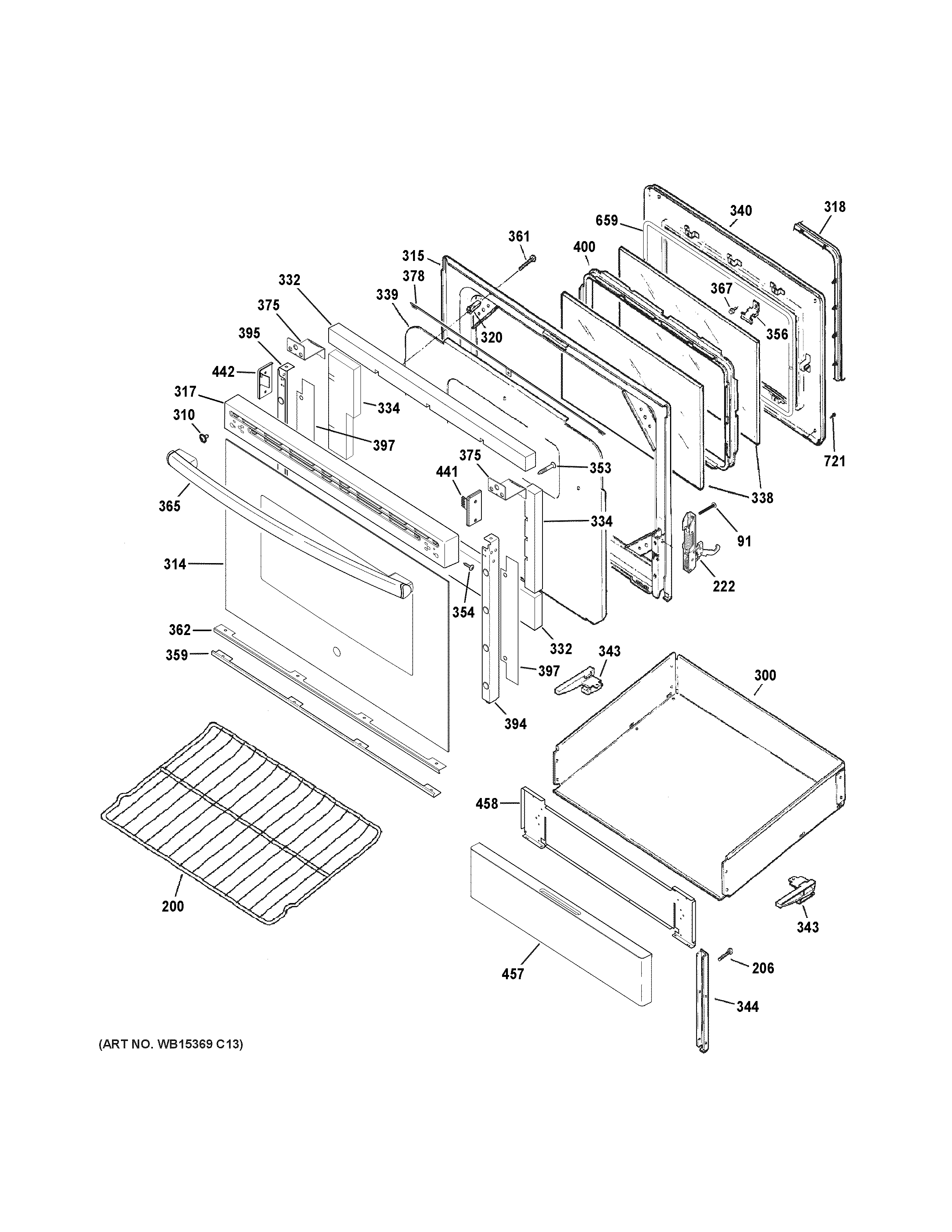 Door & drawer parts