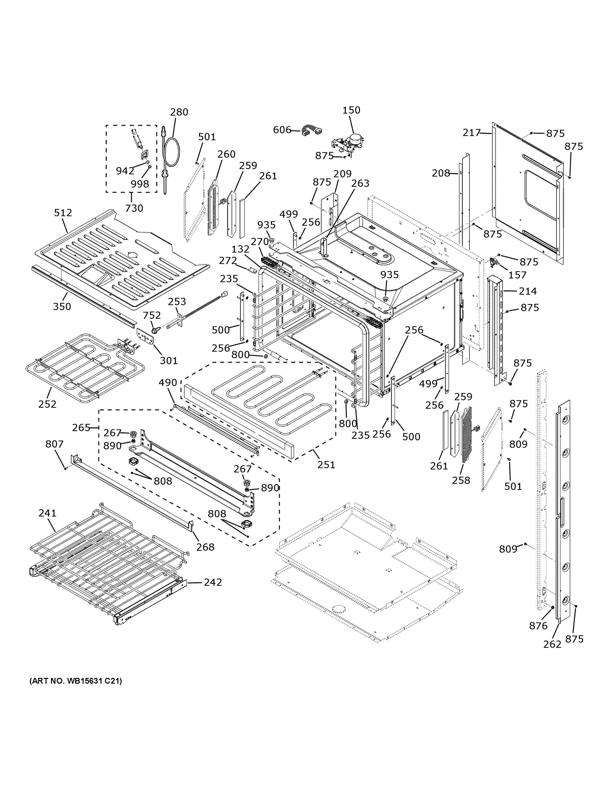 Upper oven