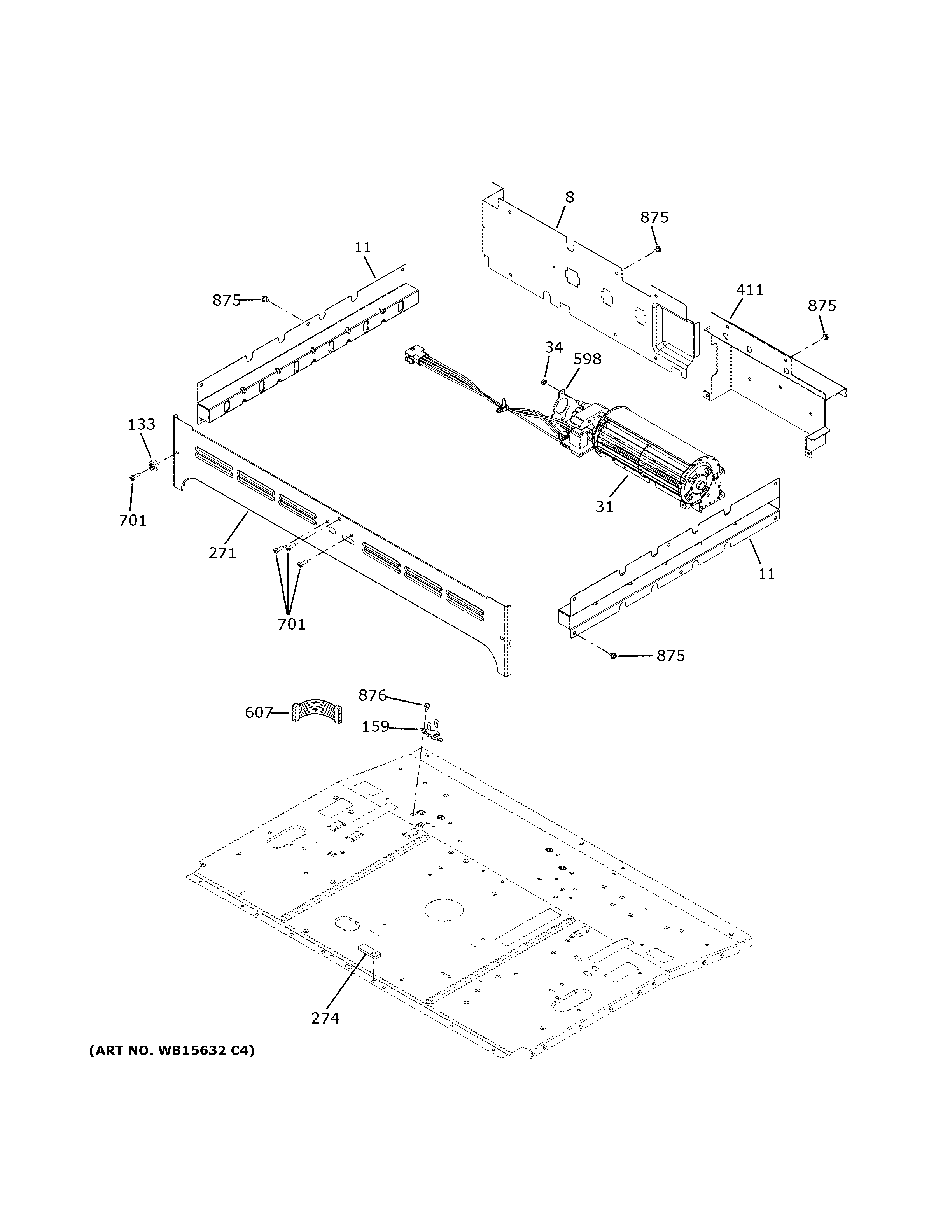Center spacer
