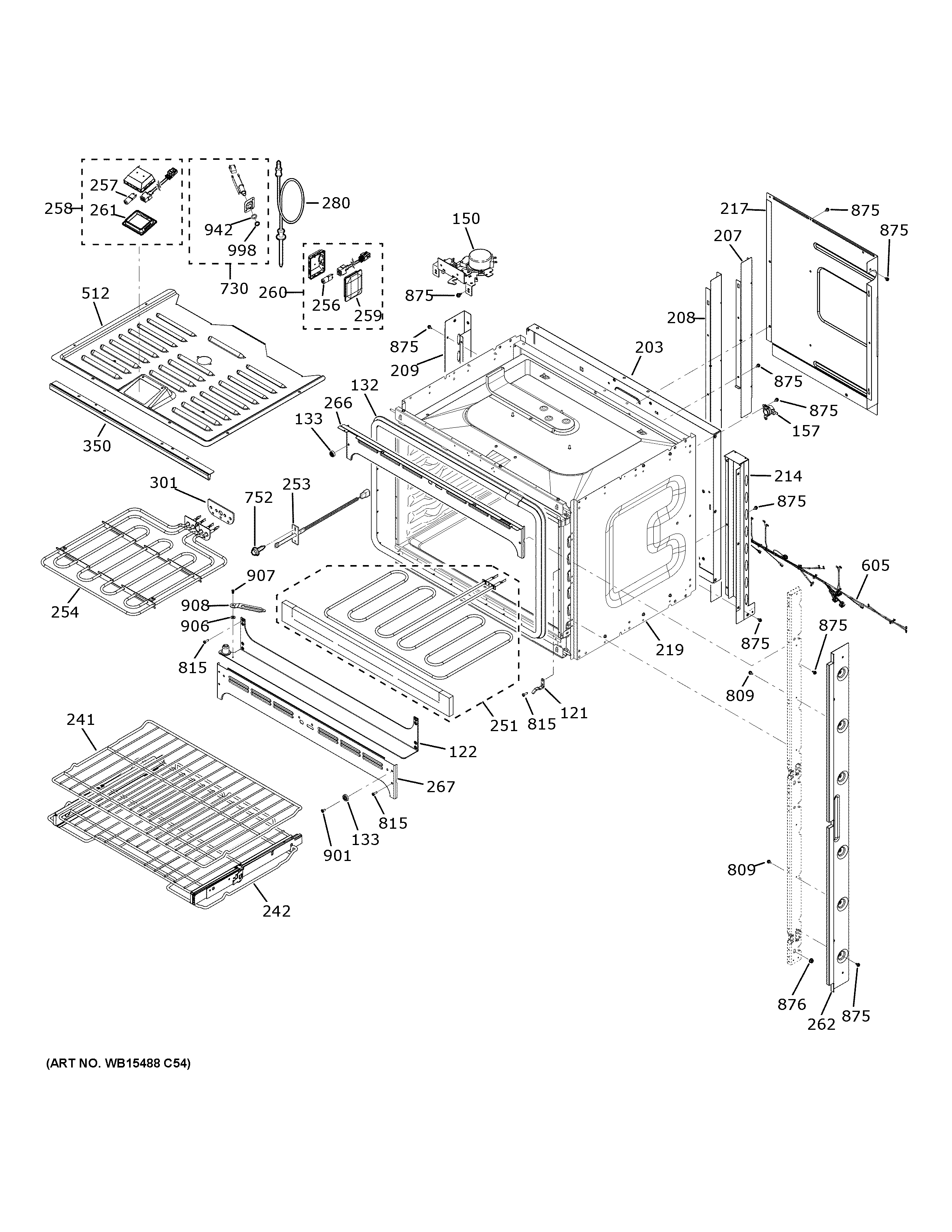 Upper oven