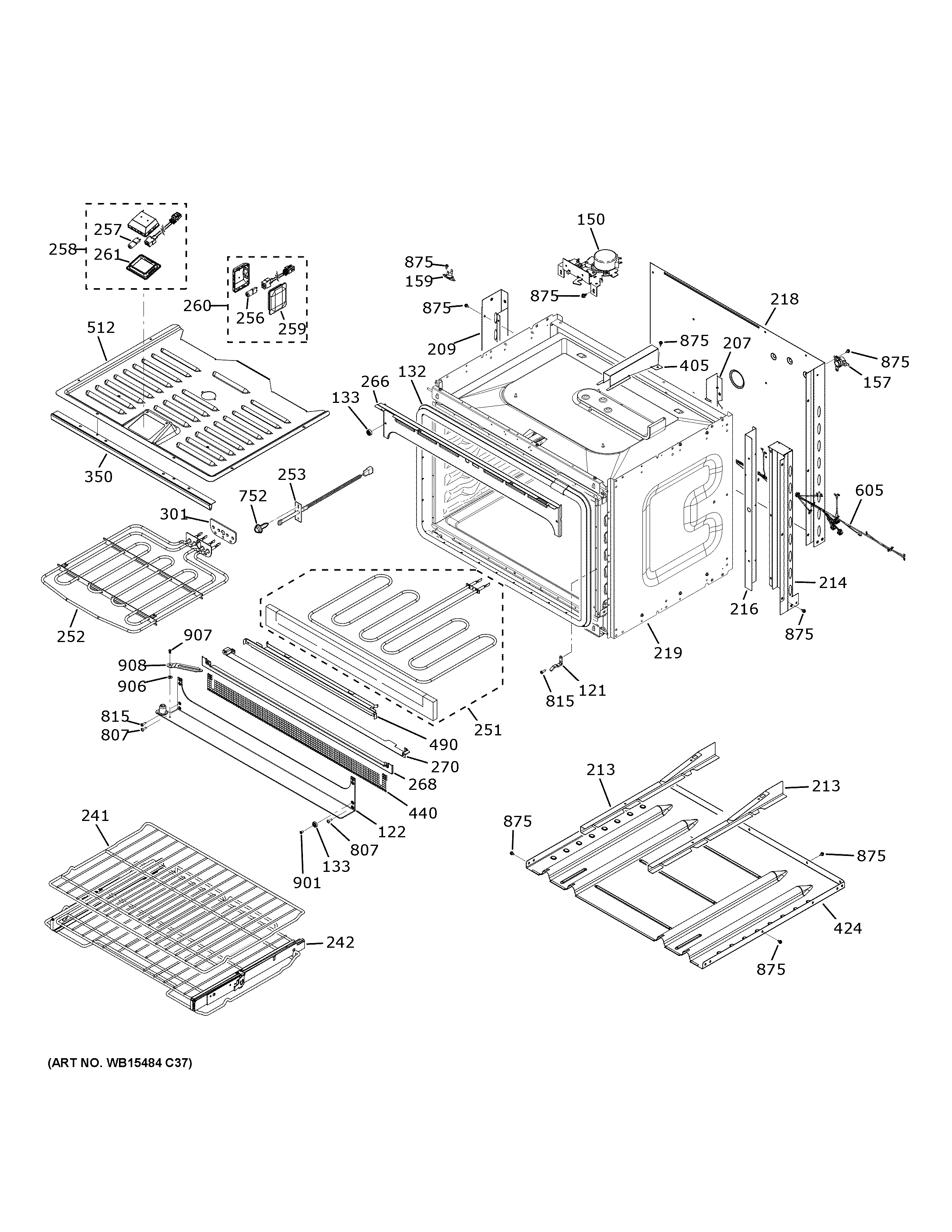 Lower oven