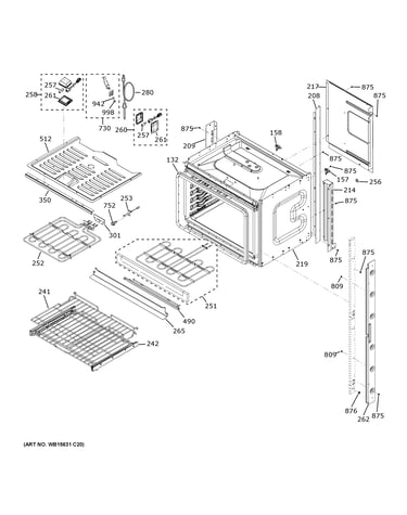 Upper oven