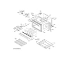 GE JKD5000SN3SS lower oven diagram