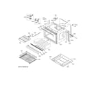 GE PKD7000SN4SS lower oven diagram