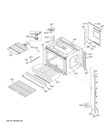 Upper oven