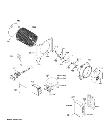Machine compartment